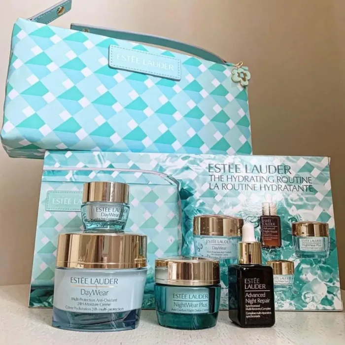 Estee Lauder DayWear Skincare Routine 4 mon cong dung