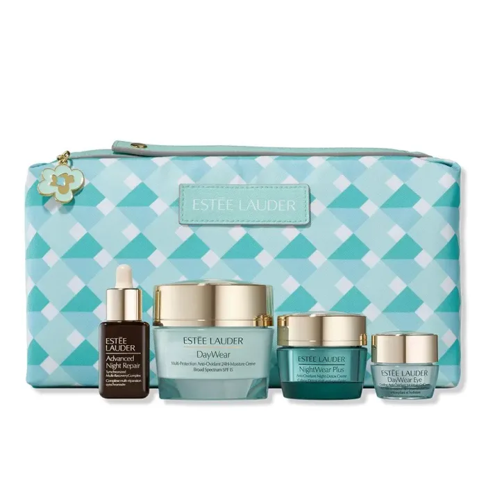 set duong da estee lauder the hydrating routine daywear skincare set 4 mon