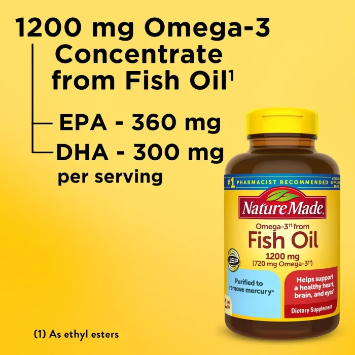 Nature Made Fish Oil 1200mg 300 viên Mỹ-hang-ngoai-nhap