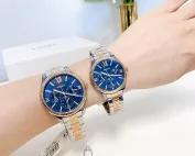 Đồng Hồ Cặp Fossil BQ2736 SET His and Hers Multifunction Two-Tone Stainless Steel Watch Set | USA-hang-ngoai-nhap