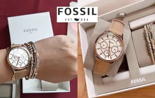 Review Set Đồng Hồ Và Trang Sức Nữ FOSSIL BQ3417 | Mỹ-thich-hang-ngoai