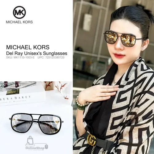 Kính mắt thời trang unisex Michael Kors Del Ray MK1110 1003/E 59 | USA-hang-ngoai-nhap