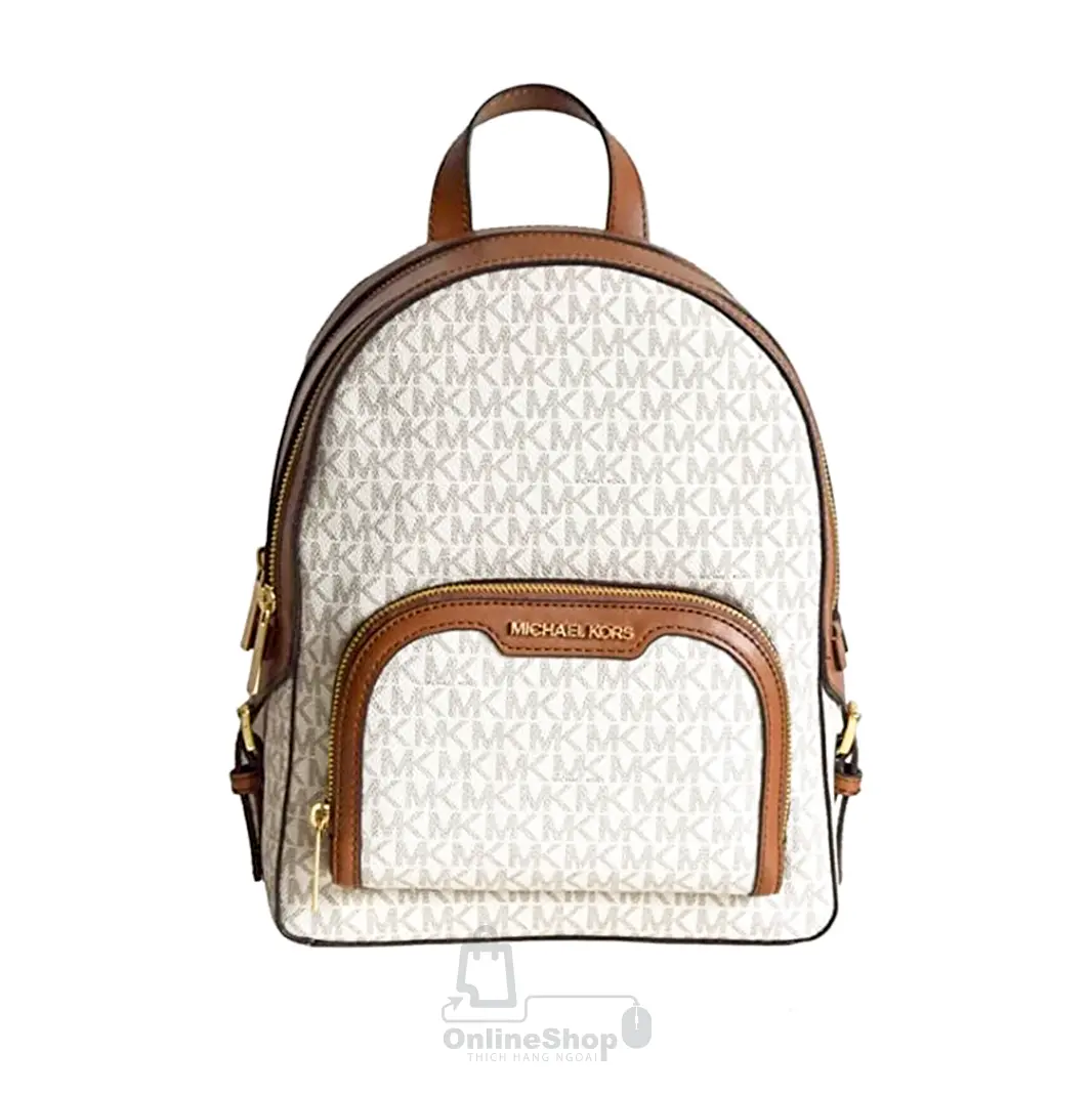 Xu hướng Balo Nữ Michael Kors Jaycee MD Zip Backpack 35S2G8TB2B | USA-hang-ngoai-nhap