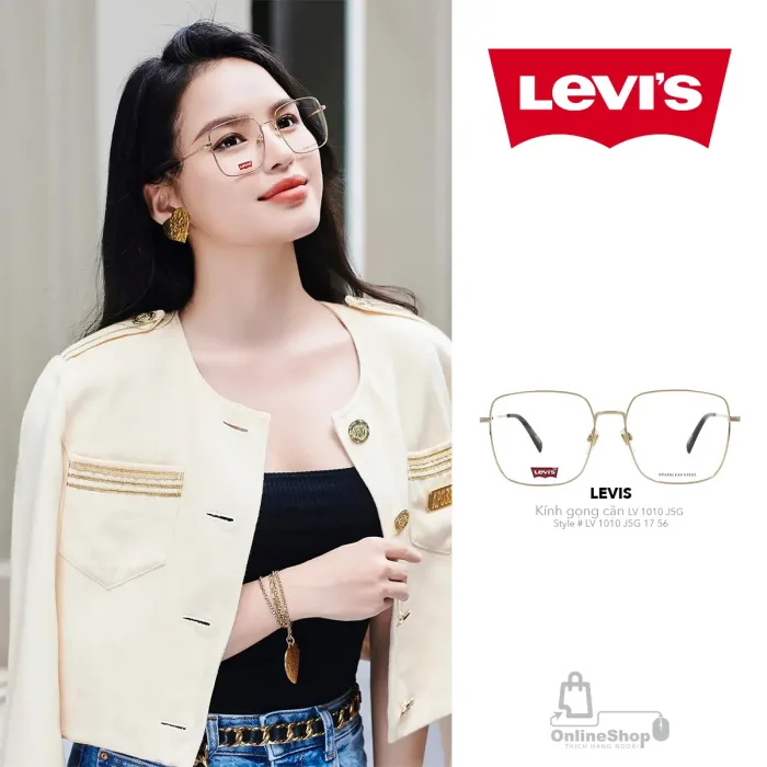 Kính Gọng Cận LEVI'S LV1010 J5G | USA-hang-ngoai-nhap