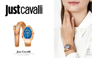 Đồng Hồ Thời Trang Nữ Just Cavalli Quartz JC1L229M0055 Signature Snake | Italy-hang-ngoai-nhap