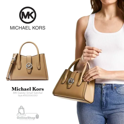 Túi Xách Nữ Hàng Hiệu Michael Kors MK Gabby Small Satchel 35S3S5GS5O | USA-hang-ngoai-nhap