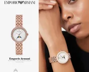 Đồng Hồ Cao Cấp Nữ EMPORIO ARMANI ROSA PEARL DIAL WOMEN'S WATCH AR11462 | Italy-hang-ngoai-nhap