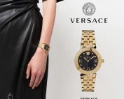 Đồng Hồ Nữ Cao Cấp Versace Greca Icon Quartz Black Dial Ladies Watch VEZ600521 | Italy-hang-ngoai-nhap