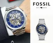 Đồng Hồ Nam Đẹp Fossil Evanston Automatic Stainless Steel Men Watch BQ2620 | USA-hang-ngoai-nhap