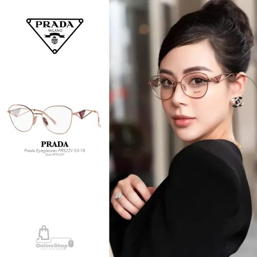 Gọng Kính Cận Thời Trang Prada Eyeglasses PR52ZV 53-18 | Italy-hang-ngoai-nhap