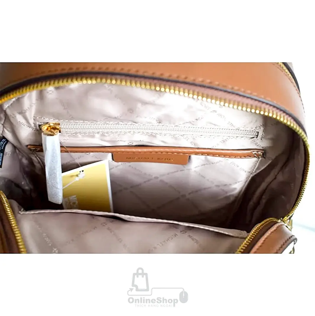 Balo Nữ Sinh Viên Michael Kors Jaycee MD Zip Backpack 35S2G8TB2B | USA-hang-ngoai-nhap