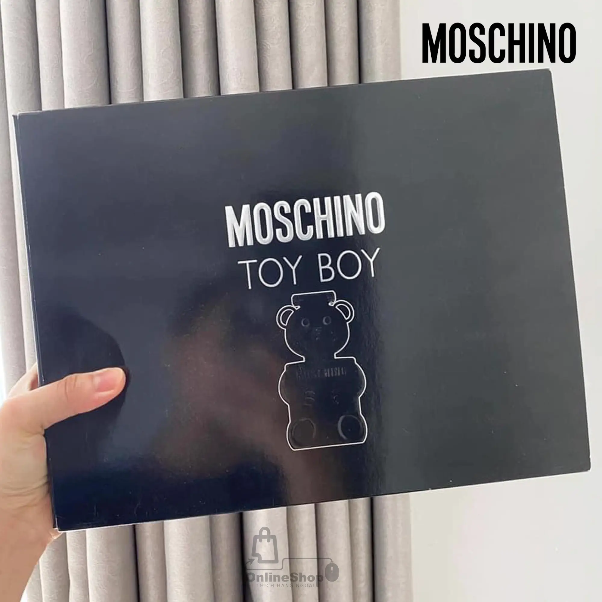 Set Nước Hoa Mini Xách Tay Moschino Toy Boy 3pcs | ITALY-hang-ngoai-nhap