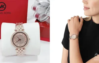 Review Đồng Hồ Nữ Michael Kors MK4592 Darci Vàng Hồng | USA-hang-ngoai-nhap