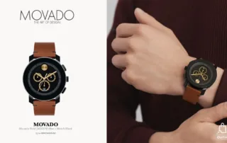 Đồng Hồ Thời Trang Nam Movado Bold 3600540 Men's Watch Black-hang-ngoai