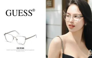 Kính Gọng Cận Thời Trang Guess GU2793 024 White Metal Optical Eyeglasses | USA-thich-hang-ngoai