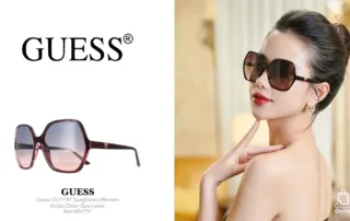 Mắt Kính Thời Trang Guess GU7747 Sunglasses Women Violet Other Geometric 62mm & Authentic-thich-hang-ngoai