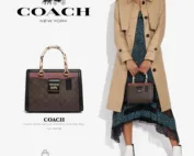 Coach Grace Carryall Snakeskin Shoulder Bag-hang-ngoai