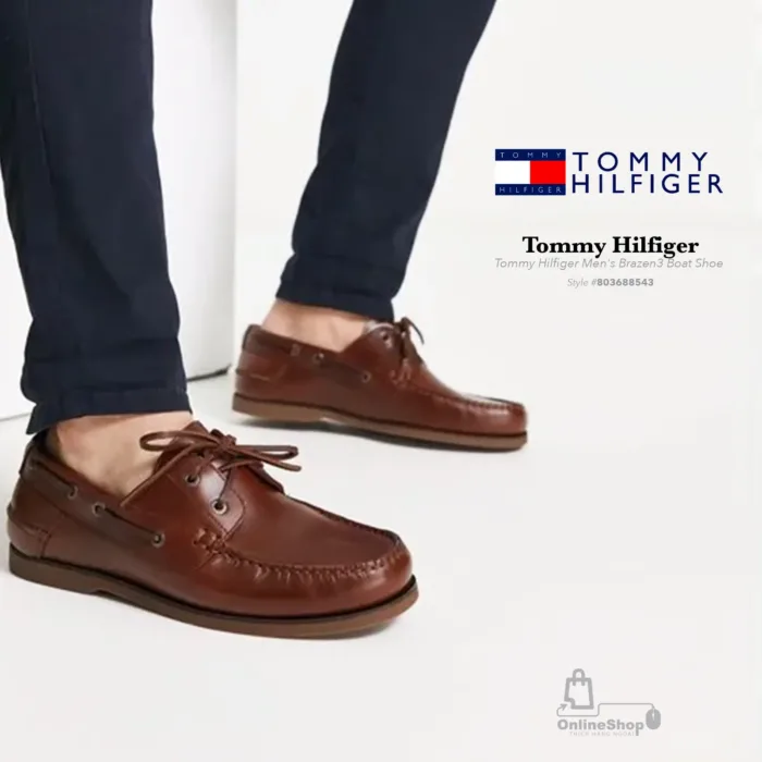 Giày Lười Nam Đẹp Tommy Hilfiger Men's Brazen3 Boat Shoe-hang-ngoai