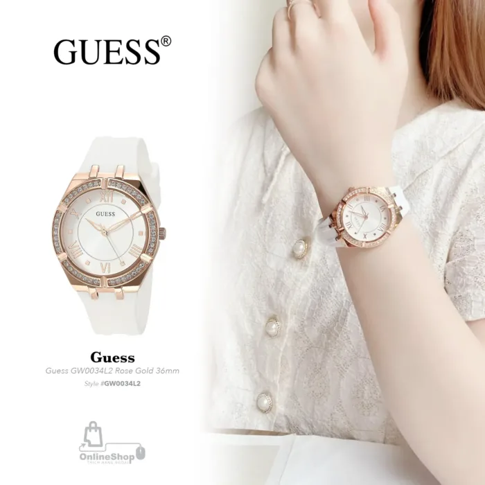 Đồng Hồ Nữ Guess GW0034L2 Rose Gold 36mm-xu-huong-thoi-trang