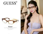 Kính Gọng Cận Đẹp Guess GU2853 Full Rim Cat-Eye Light Brown | USA-thich-hang-ngoai