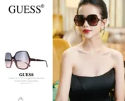 Guess GU7747 Sunglasses Women Violet Other Geometric 62mm & Authentic-thich-hang-ngoai