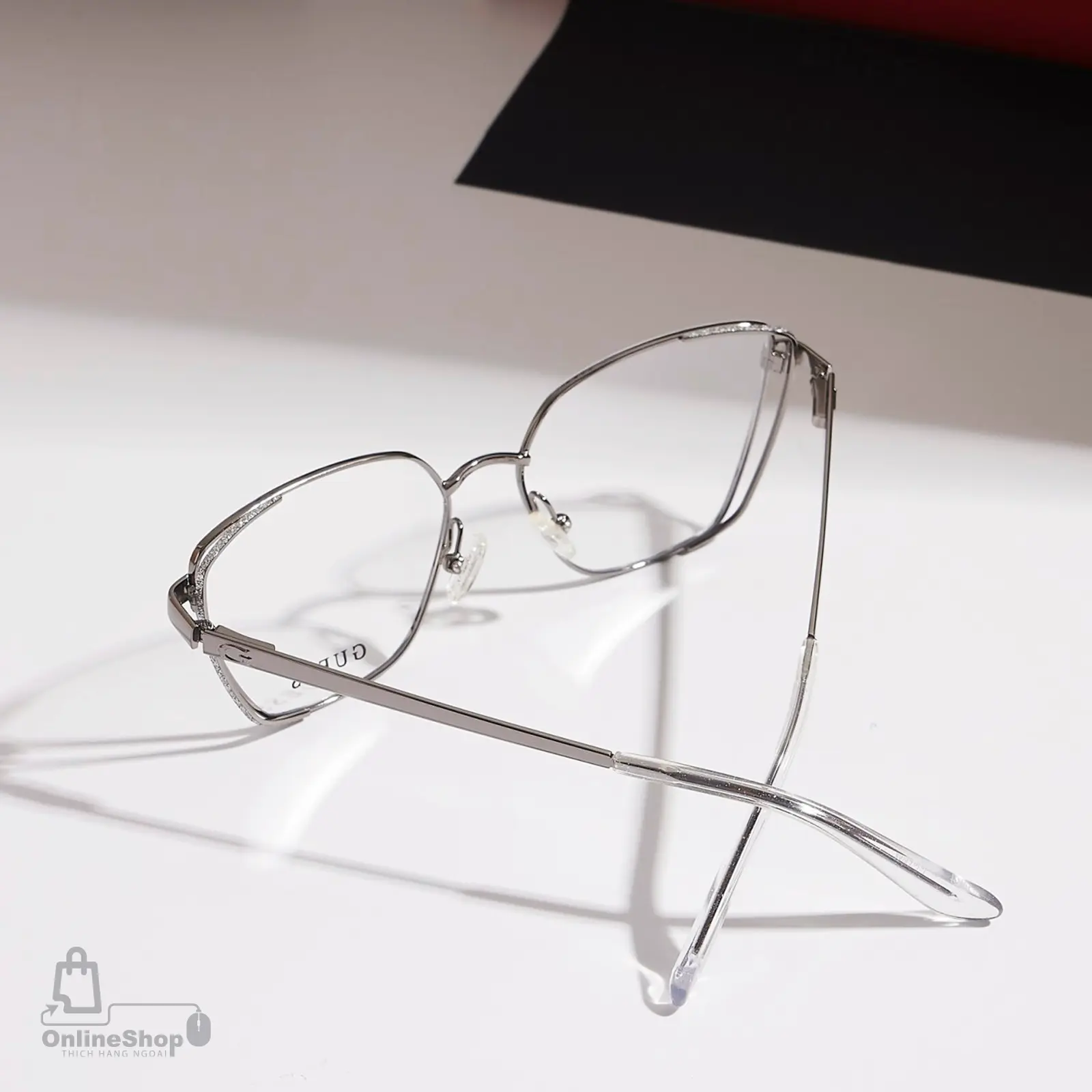 Kính Gọng Cận Công Sở Guess GU2793 024 White Metal Optical Eyeglasses | USA-thich-hang-ngoai