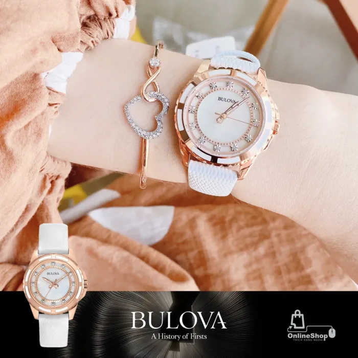 Đồng Hồ Nữ Đẹp Bulova 98P119 Lizard Diamond-xu-huong-thoi-trang