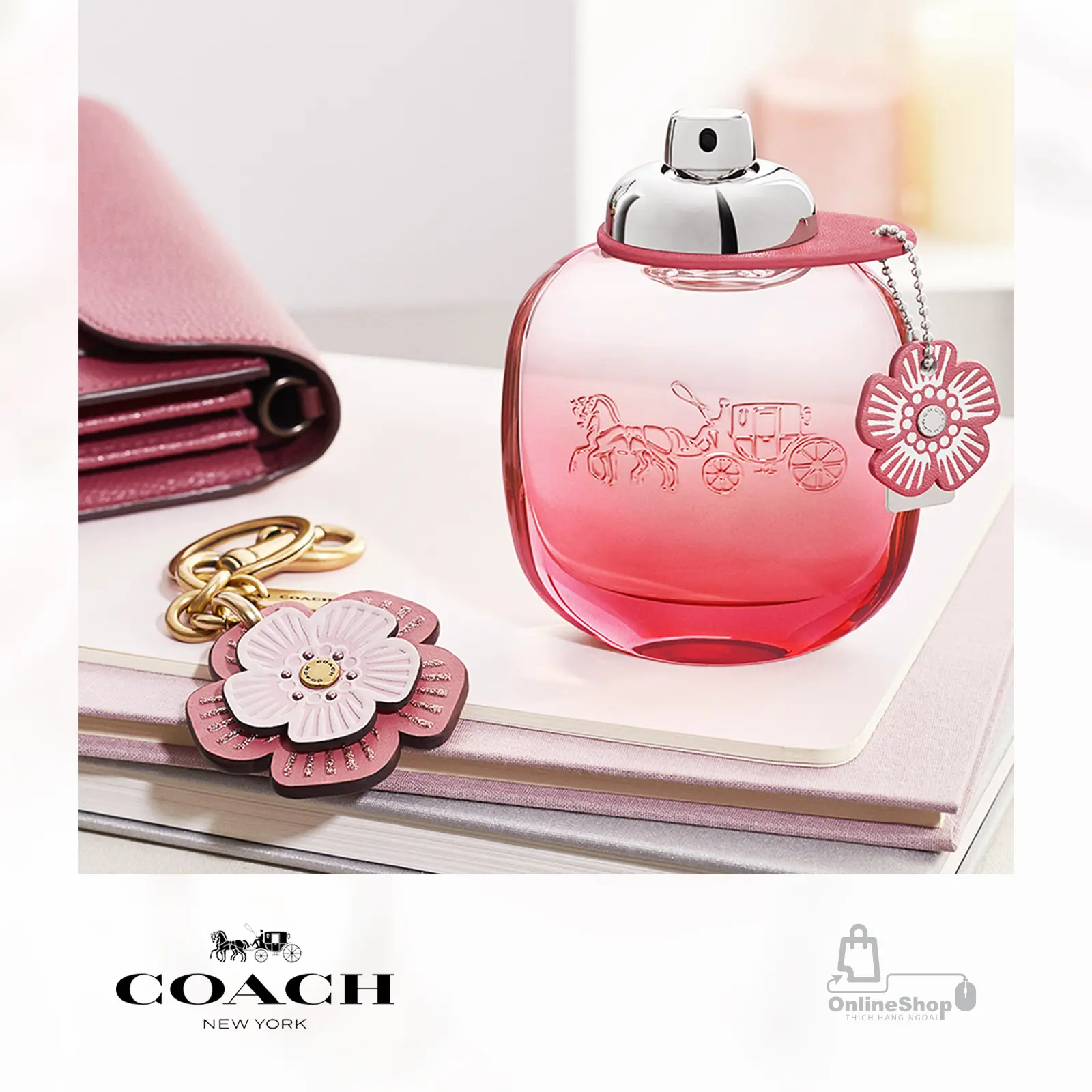 Nước Hoa Nữ Hàng Hiệu Coach Floral Blush Eau De Parfum-nuoc-hoa-nu